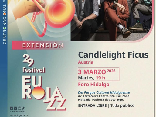 EL JAZZ EUROPEO REGRESA A PACHUCA CON CONCIERTOS GRATUITOS