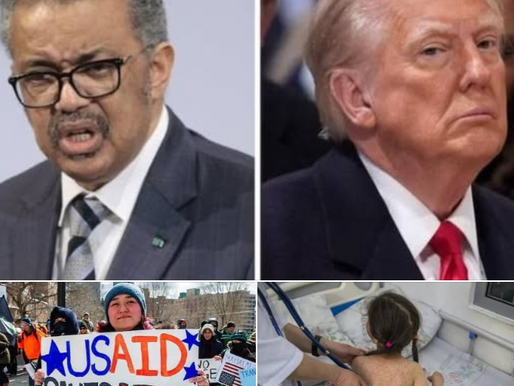 TEDROS DICE A TRUMP: MILLONES DE VIDAS EN PELIGRO POR RECORTES A PROGRAMAS DE SALUD