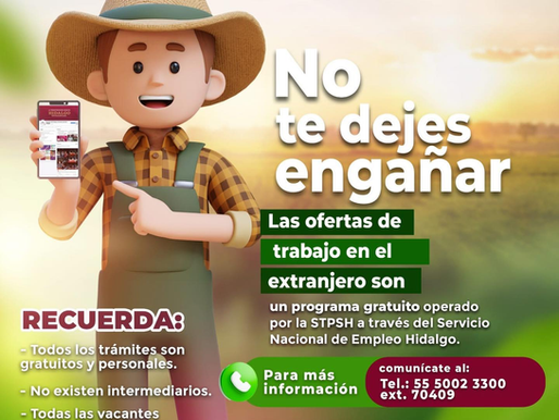 🚨 ¡ATENCIÓN! Si te prometen trabajo en el extranjero con sueldos altos y “pocos requisitos” ¡Detente! 🚨