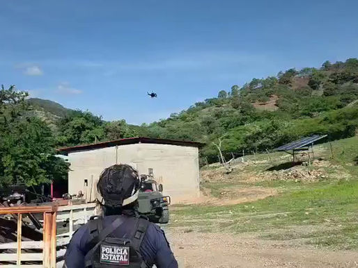 ¡OPERATIVO POR TIERRA Y AIRE EN GUAJES DE AYALA, GUERRERO, TRAS ATAQUES CON DRONES! 🚁⚠️