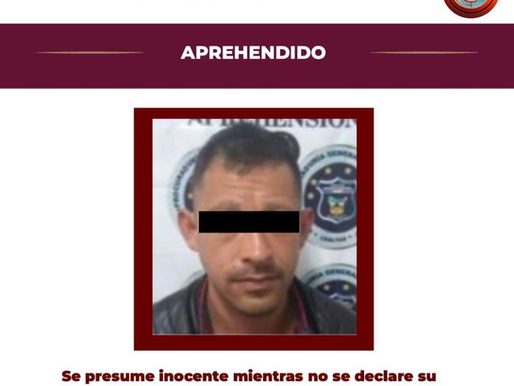 DETENIDO EN HIDALGO POR HOMICIDIO Y TENTATIVA