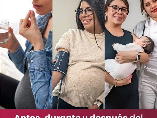 👩🏽🍼 Cada etapa importa. El cuidado en el embarazo debe ser constante. 👩🏽🍼