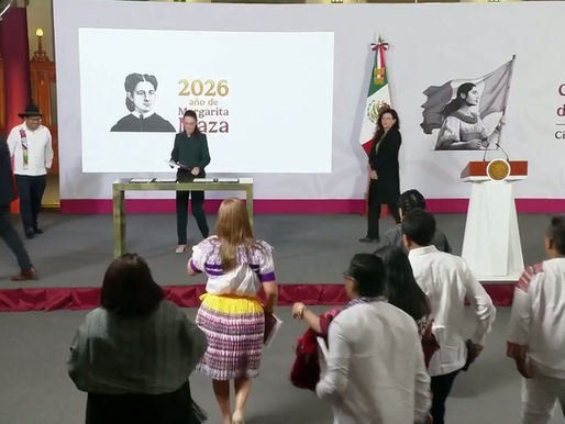 ¡SHEINBAUM FIRMA LA LEY GENERAL DE PUEBLOS INDÍGENAS Y AFROMEXICANOS! 🇲🇽