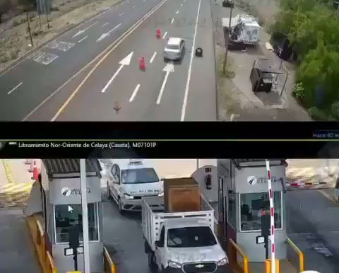 ¡TAXISTA PRESUNTAMENTE ASALTA CASETA Y ATR0PELLA A ELEMENTO DE LA GN EN CELAYA! ⚠️🚕