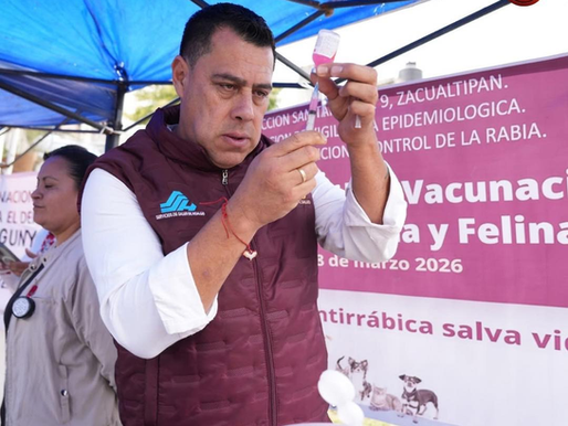 ARRANCAN ACCIONES CONTRA DENGUE Y JORNADA DE VACUNACIÓN ANTIRRÁBICA EN ZACUALTIPÁN