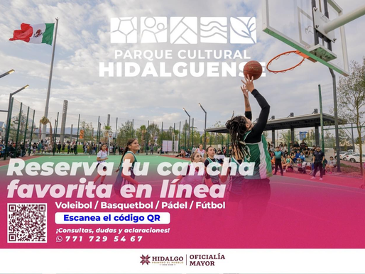 ¡Acude a jugar al #ParqueCulturalHidalguense! 🏞️