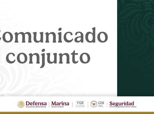 OPERATIVOS DE SEGURIDAD EN MÉXICO: DETENCIONES, ASEGURAMIENTOS Y CATEOS