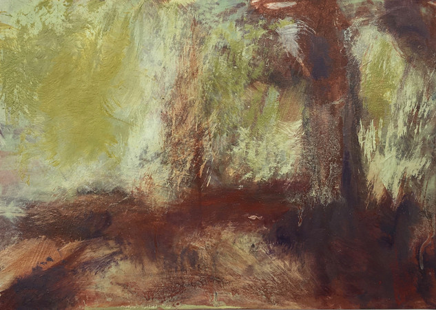 Misty Glade postcard XII