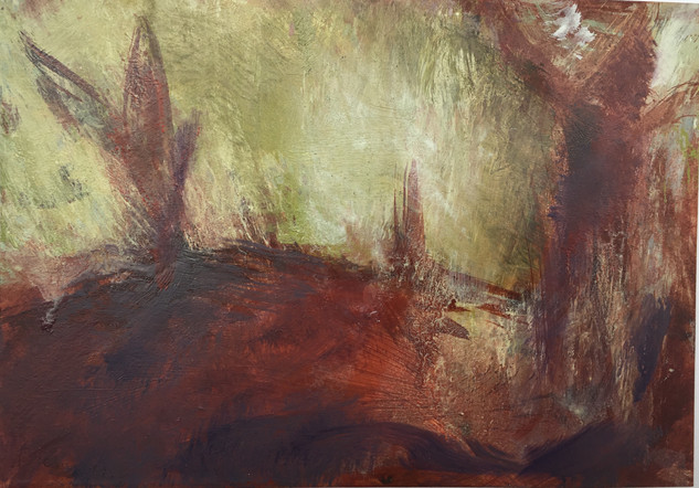 Misty Glade postcard IV