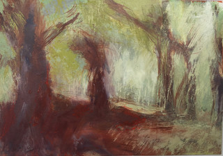 Misty Glade postcard VI