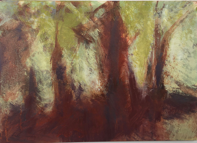 Misty Glade postcard X