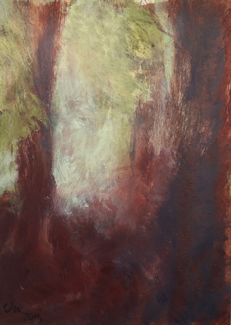 Misty Glade postcard II