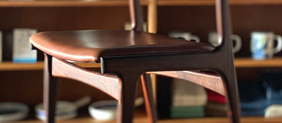 椅子の破損修理2 / Johannes Andersen chair