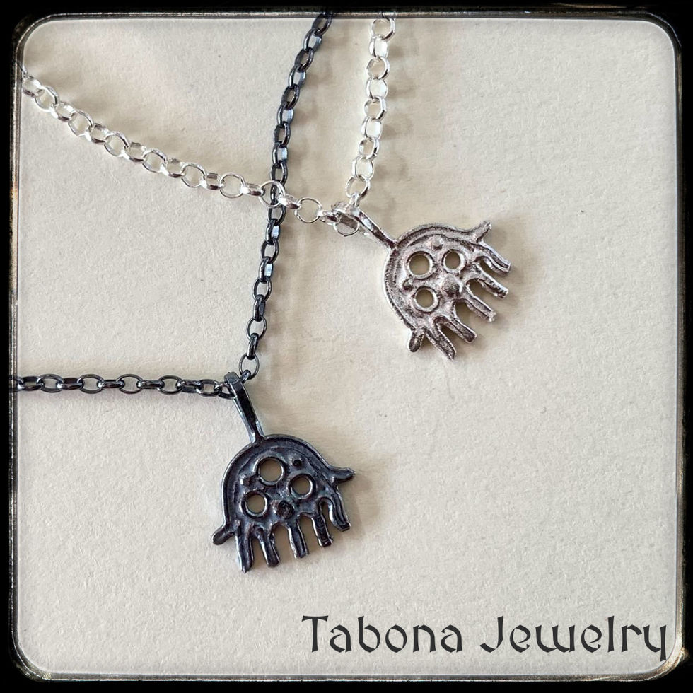 Cthulhu-Hamsa Pendant