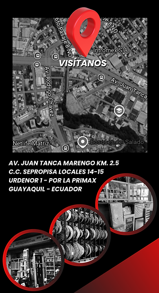 Ubicación de nuestra matriz en Guayaquil