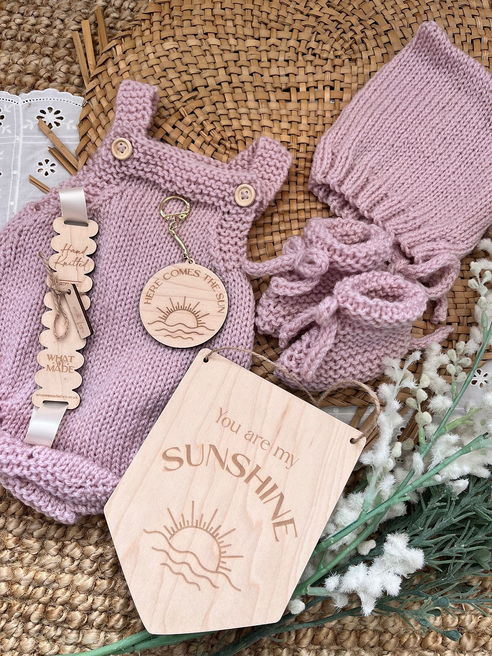 Thumbnail: Hand Knitted Gift Box