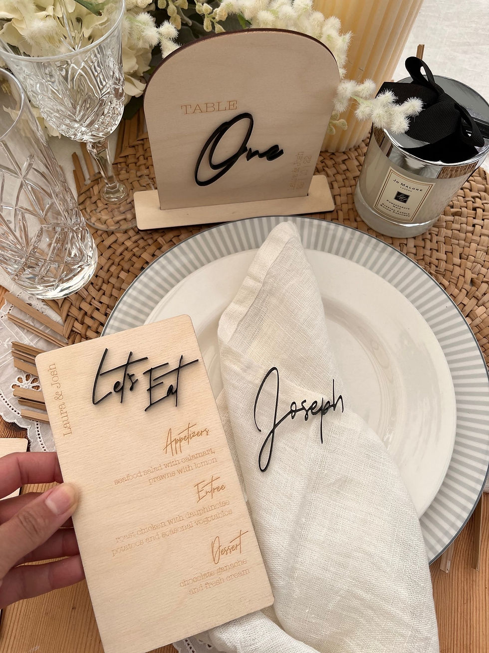 Thumbnail: Wedding Menus 