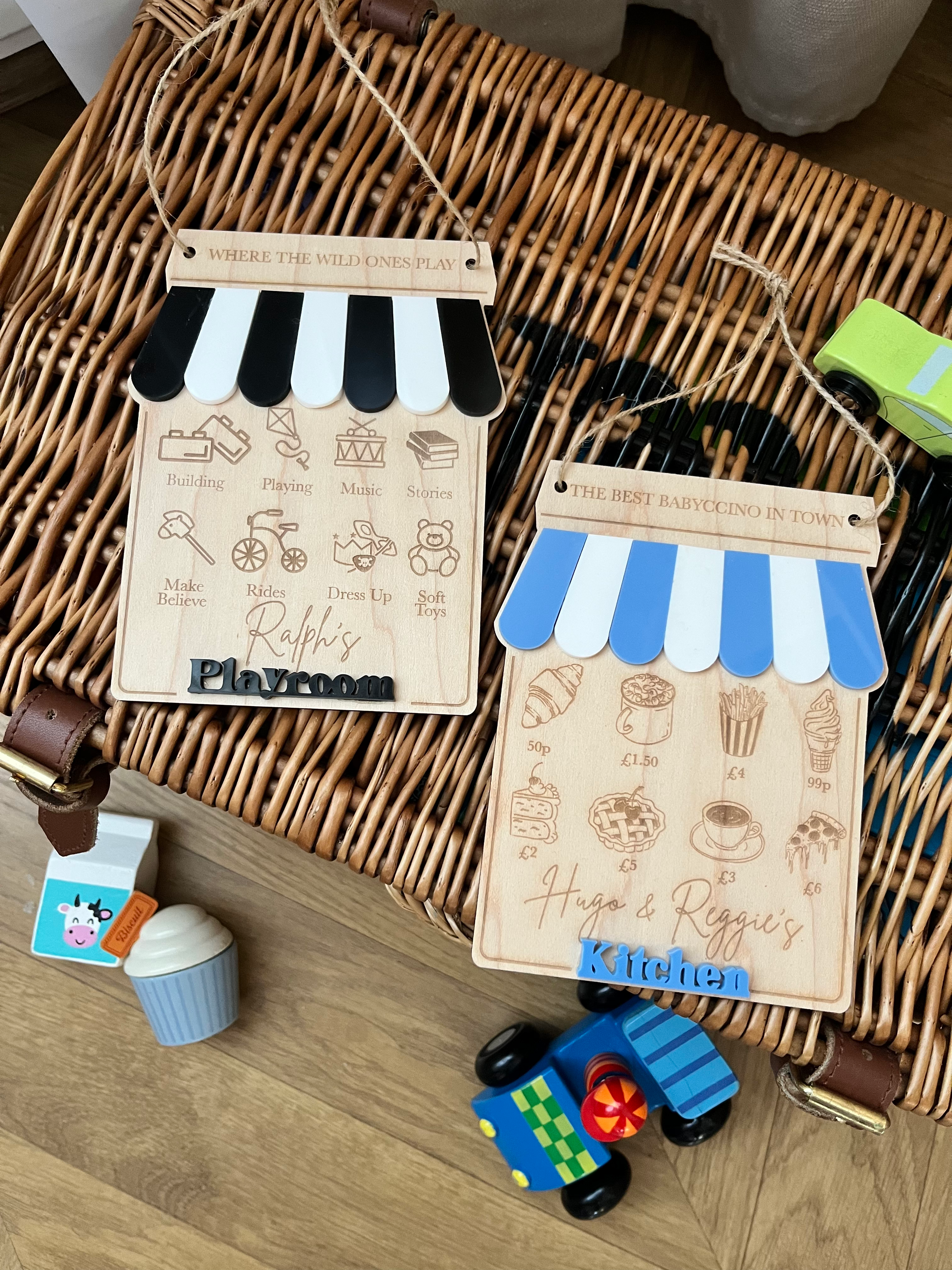 Personalised Kitchen or Playroom Sign