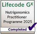 Lifecode GX Nutrigenomics Practitioner 2025 Completed