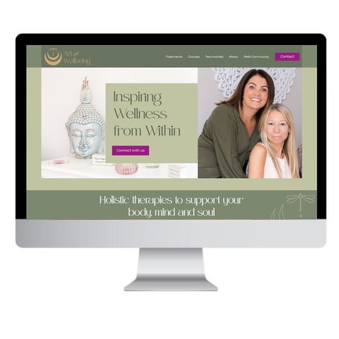 Wix Website portfolio: Art fo Wellbeing