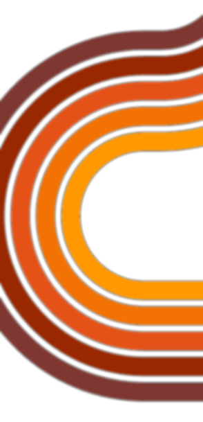 Retro Rainbow Stripes and Disco Ball Zoom Virtual Background (7).png