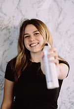 Maci Knight with product.jpg