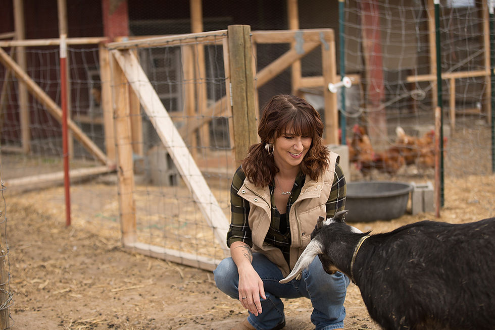 Christina TnT Homesteading with goats