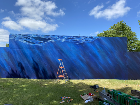SUMMERDAYS Roskilde Festival Graffiti Eske Touborg Street art