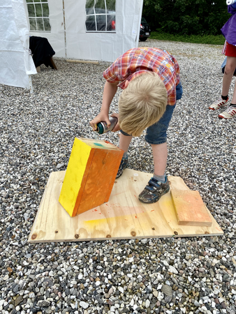 Kunsten ud i landsbyerne farveskov kommune Eske Touborg Kunstprojekt