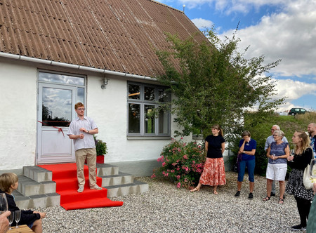Kunsten ud i landsbyerne farveskov kommune Eske Touborg Kunstprojekt