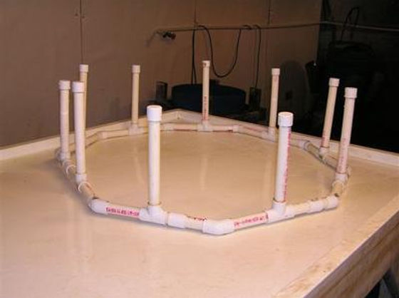 Poultry drain rack shrink bags