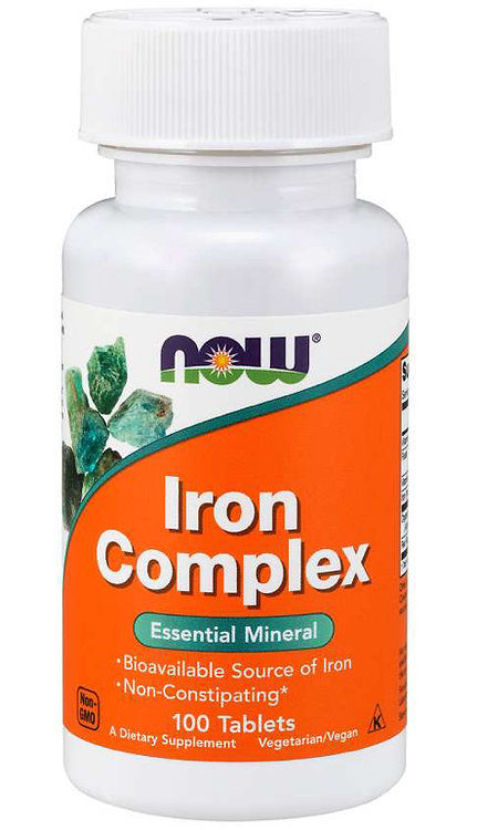 Iron Complex, 100 Tablets