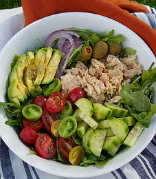 Summer Tuna Avocado Salad