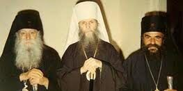 Metropolitan Kallistos of Corinth (+1986) meets with the 1983 ROCOR Council of Bishops