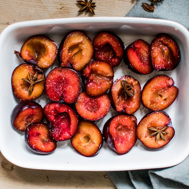Marinated Peaches