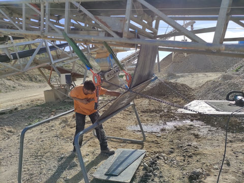 fournisseur de bande de transport et convoyeur - garnissage de tambour - réparation - maintenance - vulcanisation sur site en région Rhône Alpes Auvergne, Vulc'Alp