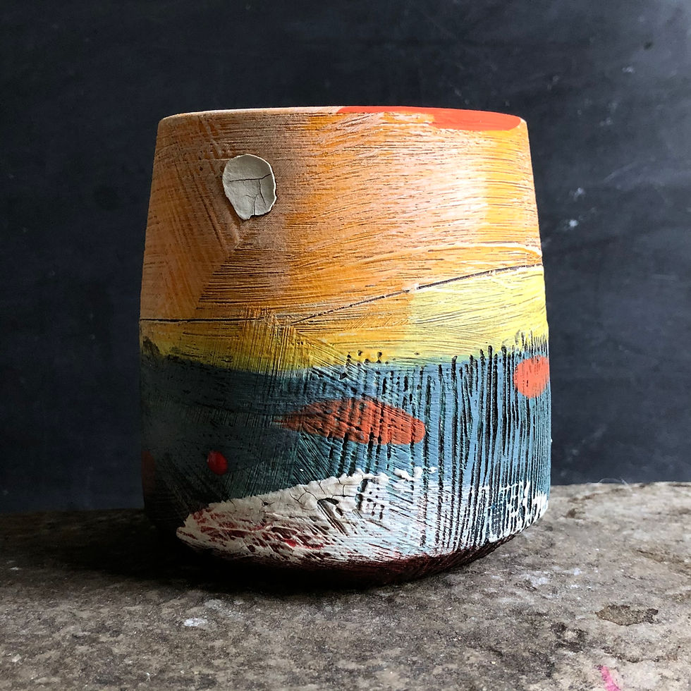 Thumbnail: Surface Techniques in Clay: A 2-Day Workshop with Lesley McInally - member rate