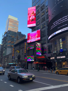 Times Square Billboard for Bubble Wrap