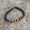 Thumbnail: Black Agate and Tigers eye Bracelet 