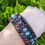 Thumbnail: Indian Agate sunflower bracelet