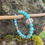 Thumbnail: Turquoise bracelet and earring set 