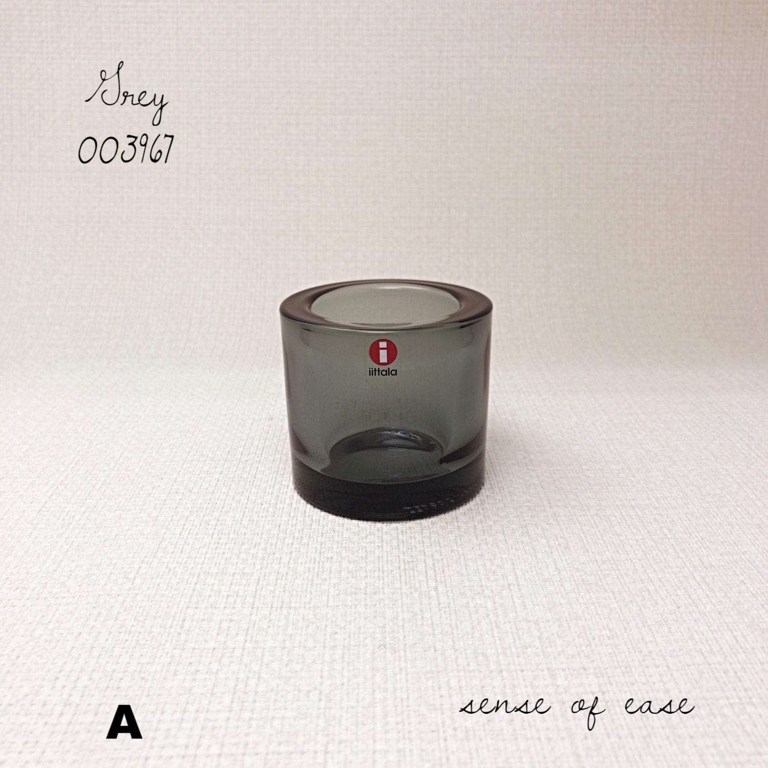 IITTALA MARIMEKKO イッタラ＆マリメッコ Kivi キビ キャンドルフォルダー A