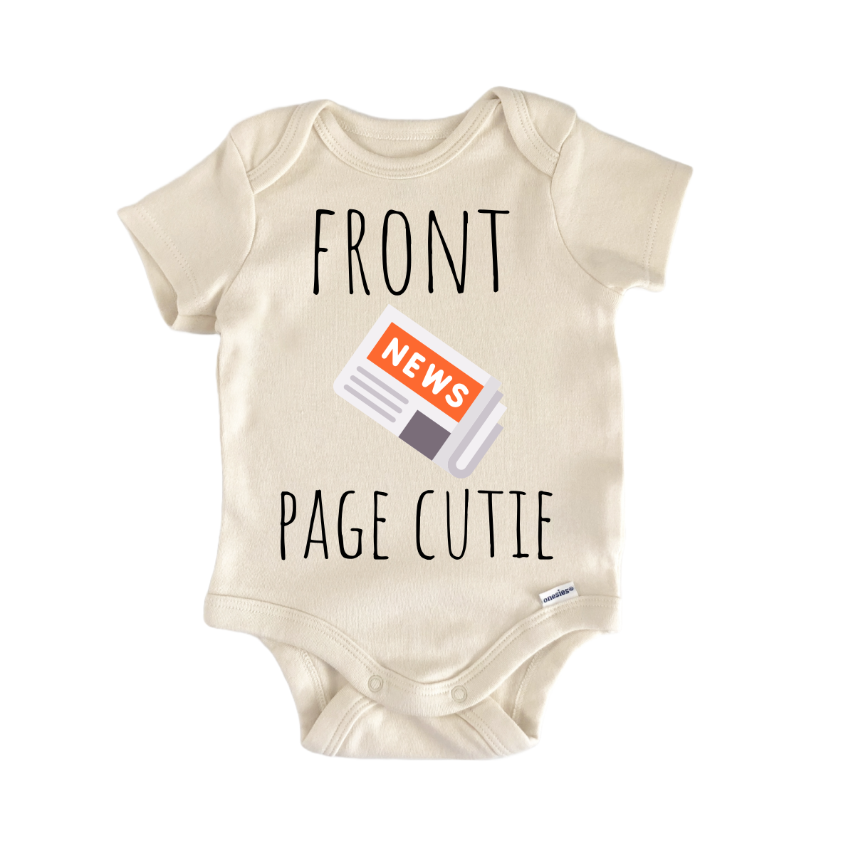Newspaper Journalist - Baby Bodysuit