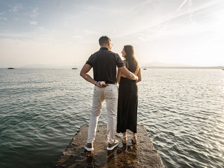 Proposta di Matrimonio all'alba a Peschiera del Garda