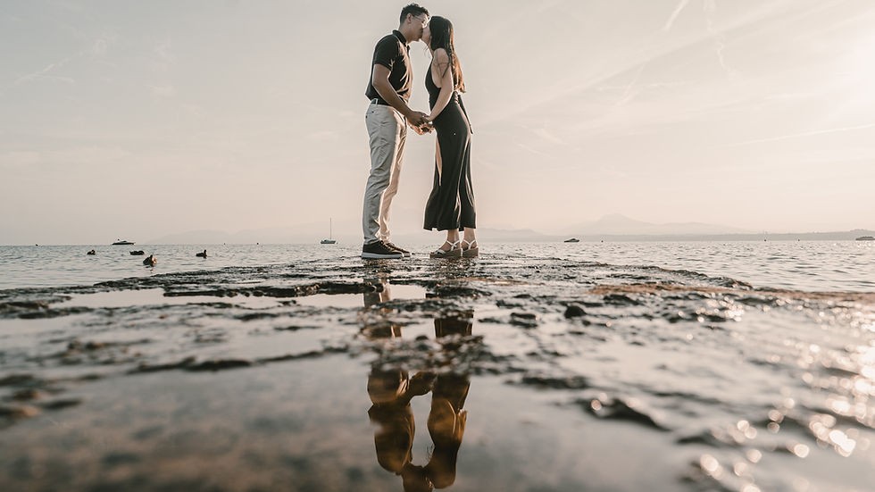 proposta di matrimonio sul Lago di Garda a Peschiera sul Pontile