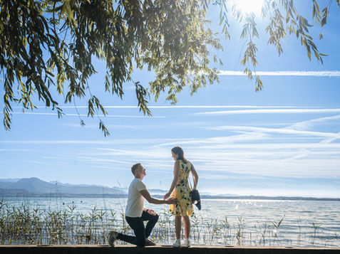 wedding proposal at Porto Galeazzi Sirmione