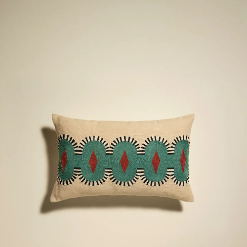 Coussin CARAT rectangulaire Amazonite