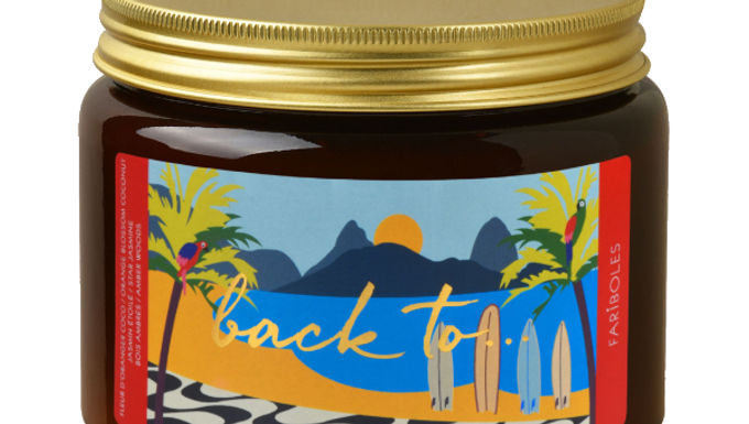 Bougie parfumée BACK TO... COPACABANA 400 g