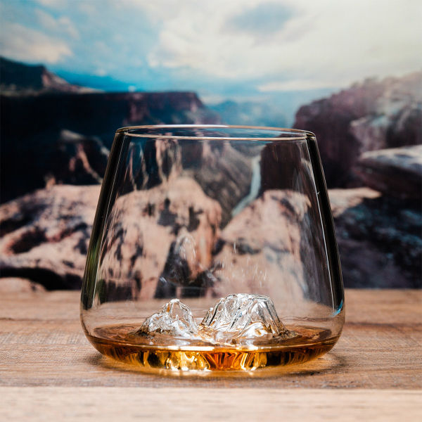 Miniature : Set 2 Verres GRAND CANYON & MONT MATTERHORN