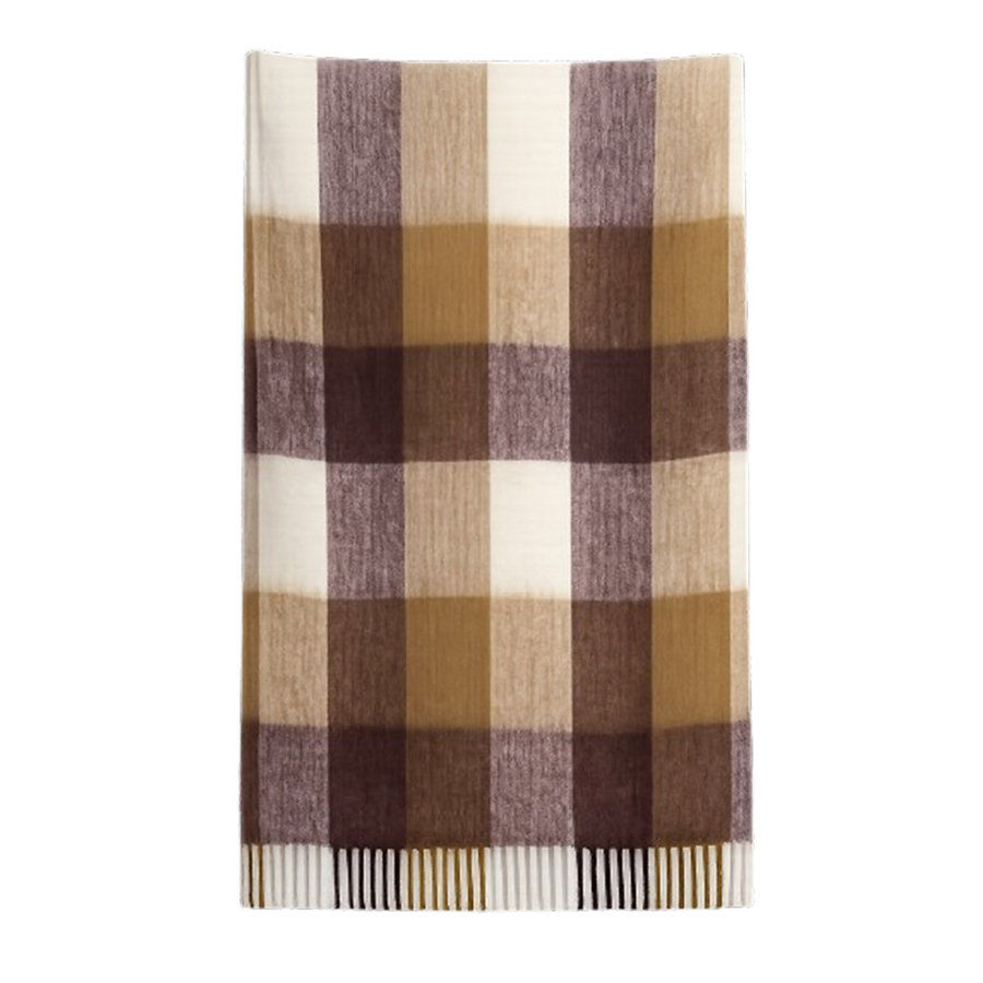 Plaid ANVERS ganache